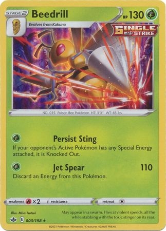 Beedrill - 3/198 - Holo Rare