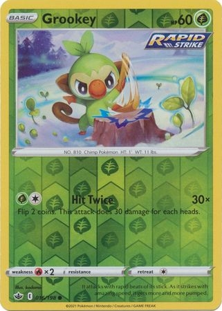 Grookey - 16/198 - Common Reverse Holo