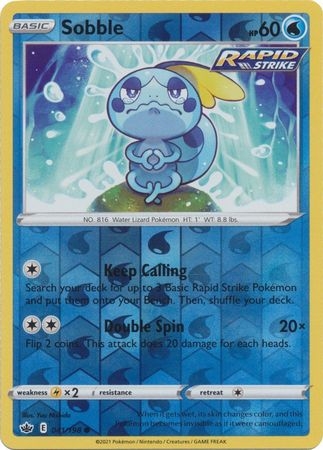 Sobble - 41/198 - Common Reverse Holo