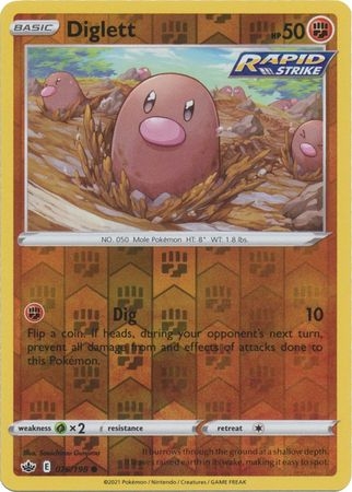 Diglett - 76/198 - Common Reverse Holo
