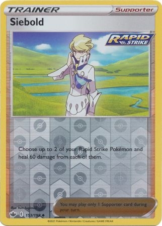 Siebold - 153/198 - Uncommon Reverse Holo