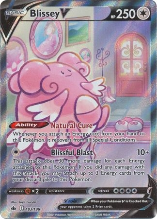 Blissey V - 183/198 - Alternate Art Ultra Rare