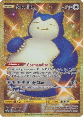 Snorlax - 224/198 - Secret Rare