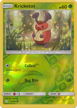 Kricketot - 13/236 - Common Reverse Holo