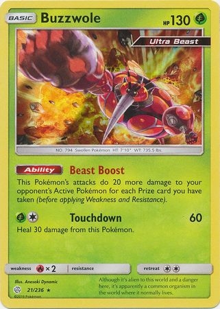 Buzzwole - 21/236 - Holo Rare