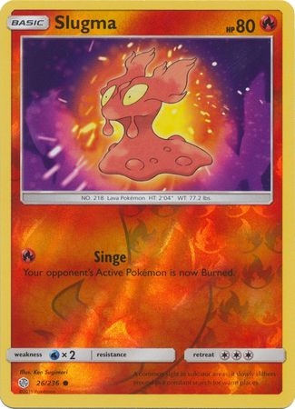 Slugma - 26/236 - Common Reverse Holo