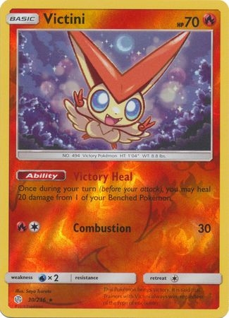 Victini - 30/236 - Holo Rare Reverse Holo