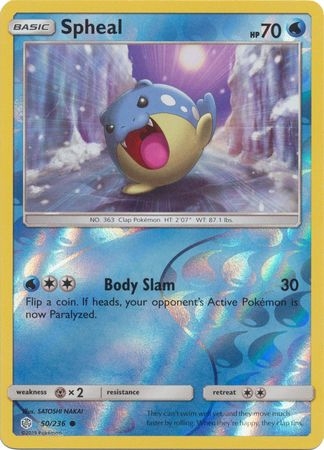 Spheal - 50/236 - Common Reverse Holo