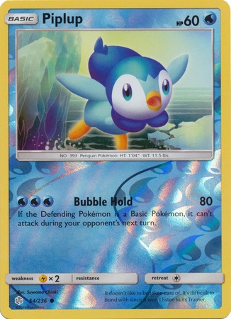 Piplup - 54/236 - Common Reverse Holo