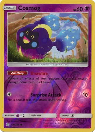 Cosmog - 100/236 - Common Reverse Holo