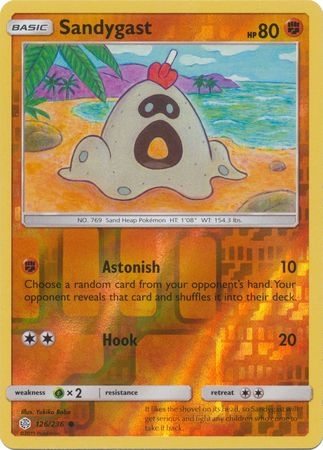 Sandygast - 126/236 - Common Reverse Holo