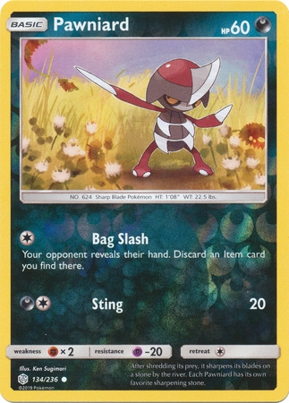 Pawniard - 134/236 - Common Reverse Holo