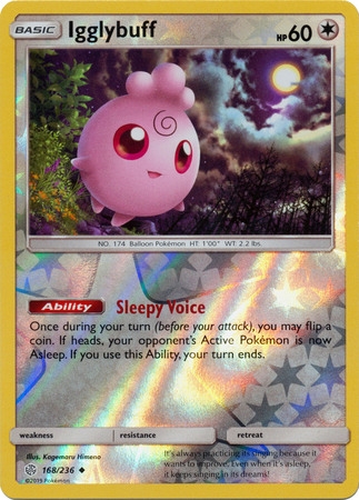 Igglybuff - 168/236 - Uncommon Reverse Holo