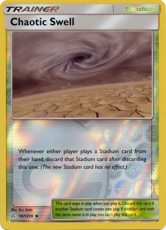 Chaotic Swell - 187/236 - Uncommon Reverse Holo