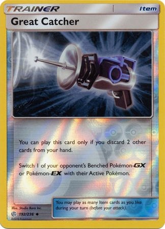 Great Catcher - 192/236 - Uncommon Reverse Holo