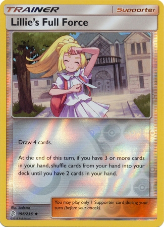 Lillie's Full Force - 196/236 - Uncommon Reverse Holo