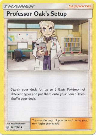 Professor Oak's Setup - 201/236 - Uncommon