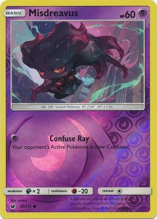 Misdreavus - 39/111 - Common Reverse Holo