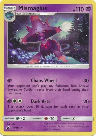 Mismagius - 40/111 - Rare