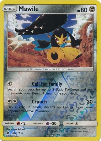 Mawile - 64/111 - Uncommon Reverse Holo