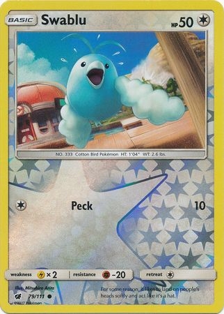 Swablu - 79/111 - Common Reverse Holo