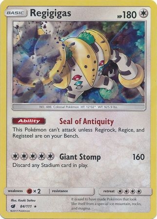 Regigigas - 84/111 - Holo Rare