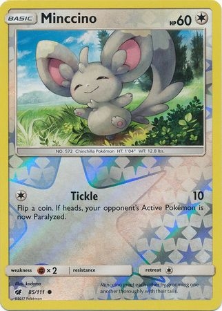 Minccino - 85/111 - Common Reverse Holo