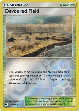 Devoured Field - 93/111 - Uncommon Reverse Holo