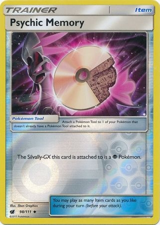 Psychic Memory - 98/111 - Uncommon Reverse Holo