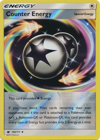 Counter Energy - 100/111 - Uncommon Reverse Holo