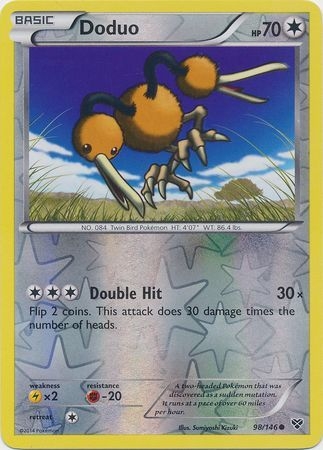 Doduo - 98/146 - Common Reverse Holo