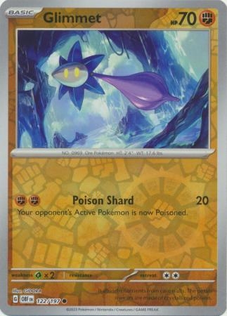 Glimmet - 122/197 - Common Reverse Holo