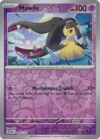 Mawile - 089/197 - Common Reverse Holo