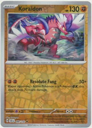 Koraidon - 090/142 - Uncommon Reverse Holo