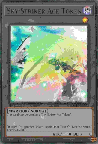 Sky Striker Ace Token - MAMA-EN013 - Ultra Rare 1st Edition