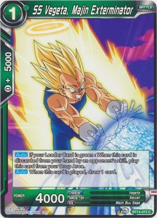 SS Vegeta, Majin Exterminator - BT14-073 - Common