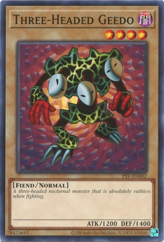 Three-Headed Geedo - PSV-EN002 - Common Unlimited (25th Reprint)