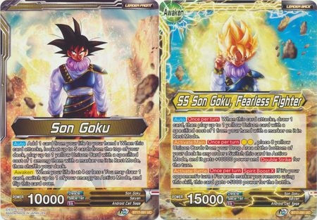 Son Goku // SS Son Goku, Fearless Fighter - BT17-081 - Uncommon