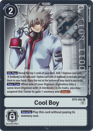 Cool Boy - BT9-092 R - Rare