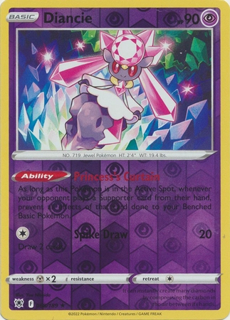 Diancie - 068/189 - Holo Rare Reverse Holo