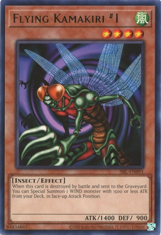 Flying Kamakiri #1 - SRL-EN091 - Rare Unlimited (25th Reprint)