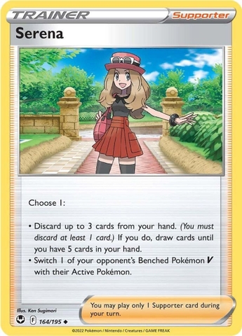 Serena - 164/195 - Uncommon Reverse Holo