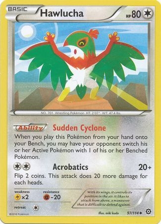 Hawlucha - 97/114 - Uncommon