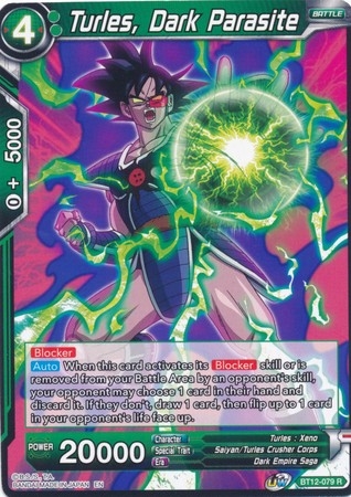 Turles, Dark Parasite - BT12-079 - Rare