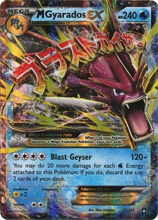 M Gyarados EX - 27/122 - Ultra Rare