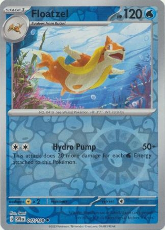 Floatzel - 047/198 - Uncommon Reverse Holo