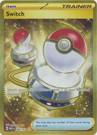 Switch - 206/165 - Gold Secret Rare