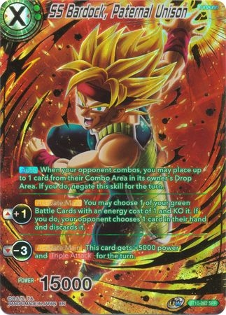 SS Bardock, Paternal Unison - BT10-062 - Special Rare