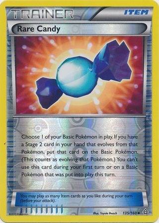 Rare Candy - 135/160 - Uncommon - Reverse Holo