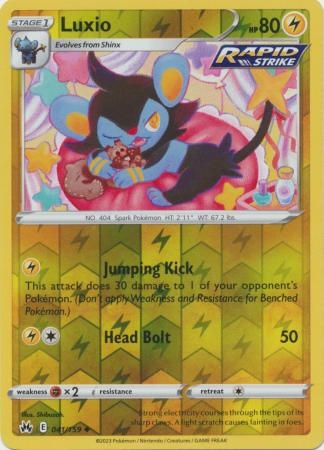 Luxio - 041/159 - Uncommon Reverse Holo